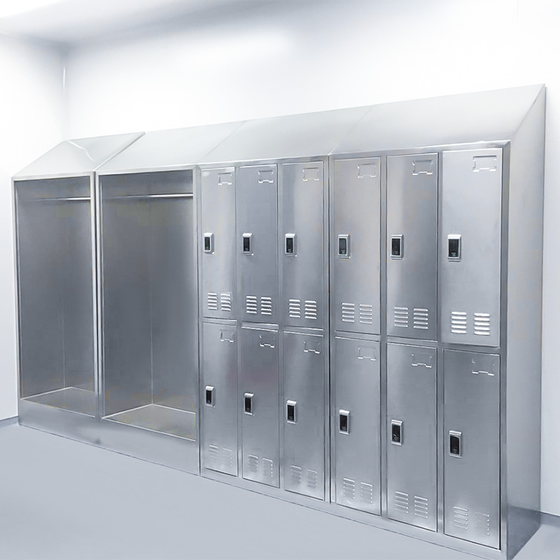 Lemari Penyimpanan Pakaian Cleanroom Stainless Steel